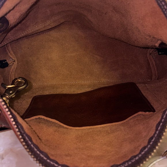 Genuine, leather tote bag custom-made - Picture 6 of 10
